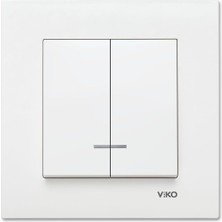 Asseds Store Beyaz Işıklı Komütatör Çabuk Bağlantı