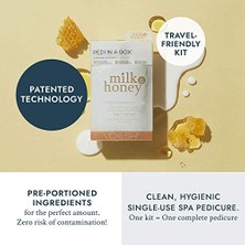 Asseds Store Voesh Pedi In A Box Ultimate 6 Adımlı Pedikür Seti Süt & Bal