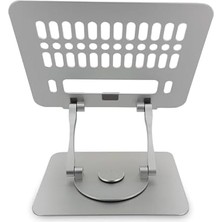 Ecovibe Tablet Bilgisayar Uyumlu Stant Açısı Ayarlanabilir Tutucu Tok Alüminyum iPad Air Uyumlu Kare TABAN%100 Tok Alüminyum Alaşımlı Katlanır PH09