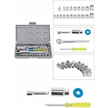 Asseds Store 40 Parça Cırcırlı Lokma Seti Özel Çantalı Model 1410