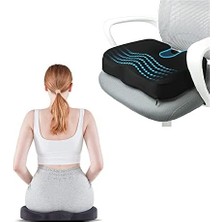 Ecovibe Visko Cocix Minder Oturma Minderi Basur Hemoroid Minderi Ortopedik Oturma Minderi Simidi Yastığı