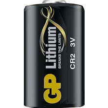 Ecovibe Gp Batteries Gpcr2 Dlcr2/cr2, Boy Lityum Pil, 3 Volt, Tekli Kart