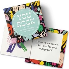Ecovibe Çocuklar Için Thoughtfulls - Çılgınca Harikasınız 3'lü Paket, Sen Rock, Seni Seviyorum - 90 Çocuklarla Paylaşmak Için Açılır Kartlar, Her Birinin Içinde Farklı Bir Ilham Verici Mesaj Var