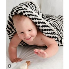 Asseds Store Hediye PAKETLI%100 Pamuk Organik Renkli, Bebek, Yenidoğan, Havlu, Bornoz, Kundak, Kapşonlu