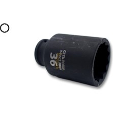 Ceta Form 36 mm 1/2” 12 Köşe Derin Havalı Lokma Anahtar C64-B36