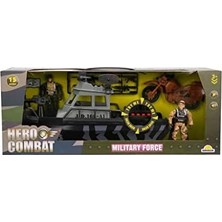 Asseds Store Oyuncakmatik Sesli ve Işıklı Askeri Araç Seti