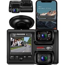 Asseds Store Pruveeo D30 Wi-Fi 4K Araç Kamerası