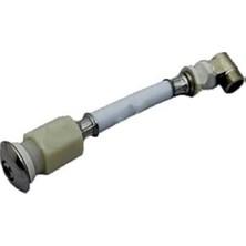 Ecovibe Yapı Gömme (Asma) Klozet Taharet Çubuğu 14 cm Dirsekli