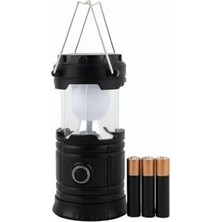 Ecovibe LED Kamp Feneri, Taşınabilir Pilli El Feneri, Parlak Işık, Acil Durum, Kamp, Balıkçılık ve Bahçe Kullanımı Için Dayanıklı Taşınabilir Lamba