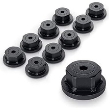 Ecovibe Building Products Hex Cap Somun (Kutu Başına 10)