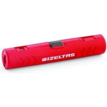 Asseds Store 375150012 Koaksiyel Kablo Sıyırıcı, Kırmızı, Diş 1/ıç 2