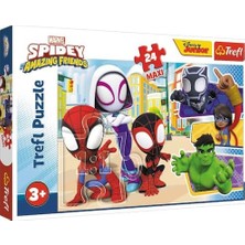 Ecovibe Puzzles - "24 Maxi" - Örümcek ve Arkadaşları/örümcek ve Muhteşem Arkadaşları