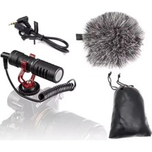 Ecovibe Mm1 Profesyonel Süngerli Kardiyot Condenser Mikrofon, Pro Videomic, ve ile Uyumlu Pro Mikrofon, Kamera, Bilgisayar, Telefon, Tablet Uyumludur,