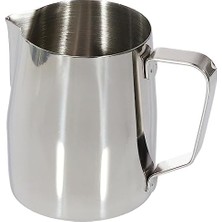 Ecovibe Paslanmaz Çelik Süt Potu - Kahve Potu - Pitcher Sütlük - Süt Köpürtücü - Köpürtme Kabı - 480 ml