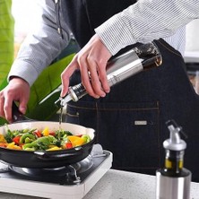 Ecovibe 4 Adet Yağdanlık Tıpası Damlatmaz Şişe Ucu Dökme Ağızlığı Yağlık Sirkelik Sızdırmaz Kapaklı Tapa (Gümüş)