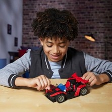 Ecovibe Spider-Man Venomversus Epic World Of Action Miles Morales Remix Blast Racer Figür ve Oyuncak Araba, Süper Kahraman Oyuncakları, 4 Yaş ve Üzeri Çocuklar