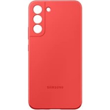 Ecovibe Galaxy S22 Plus Silikon Kılıf - Kırmızı