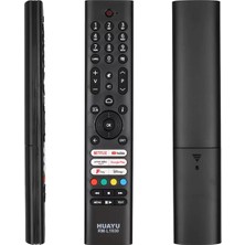 Prativas RM-L1930 Netflix Prime Video Google Play Disney+ Tuşlu LCD LED Tv Kumanda