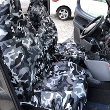 Şık Siyah Beyaz Kamuflaj Ekran Koruyucu Kılıf