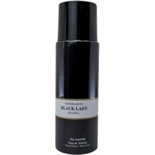 Asseds Store 200 ml Women Victoria Roys Deo Black Lady Istanbul