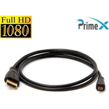 Ecovibe Plus PX-1121 Micro HDMI To HDMI 1.5 Metre 1080P Fullhd Kablo