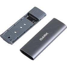 Ecovibe Dark USB Type C - M.2 Nvme Disk Kutusu