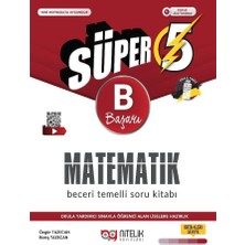 Ecovibe Nitelik 5.sınıf (B) Süper Matematik Soru Kitabı Beceri Temelli *yeni*