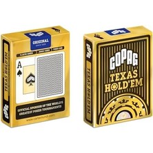 Ecovibe Copag Texas Hold'em Endeks Oyun Kartları, Siyah