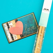 Ecovibe We R Memory Keepers 0633356605782 Foil Quill, 30,4 cm x 243,8 cm Rulo, Altın Rengi, M/dk