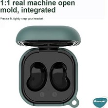 Ecovibe Galaxy Buds Core Kılıf Askılı Mat Silikon Siyah [galaxy Buds Core ile Uyumlu Kılıf - Siyah]