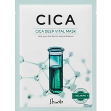 Ecovibe Semizotu ve Yeşilçay Ile Hassas Ciltlere Özel Bakım Sunan Cıca Deep Vıtal Maske Kore Kağıt Yüz Maskesi