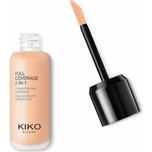 Ecovibe Fondöten & Kapatıcı-Full Coverage 2-In-1 Foundation & Concealer-35 Neutral-Mat Saten Bitişli