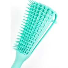 Ecovibe Pro Ayarlanabilir Mucize Açma-Tarama Saç Fırçası Yeşil