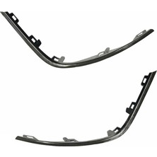 Zetoto Megane Iv Sedan Sis Far Çerçeve Süs Çıtası Nikelaj Sağ Sol Takım