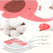 Ecovibe Bebek Banyo Süngeri Seti, 3 Parça Yumuşak Bebek Banyo Süngeri, Saf Pamuklu, Hassas Ciltler Için Ideal, Hayvan Figürlü Bebek Banyo Süngeri Seti