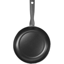 Ecovibe Moneta Eden Kızartma Tavası, 32 Cm, Geri Dönüştürülmüş Alüminyum, Italya'da Üretilmiştir.