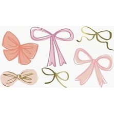 Ecovibe - Bow Tattoos - Kurdele Geçici Dövmeler (X2)