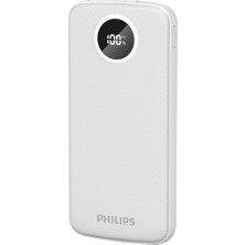 Ecovibe DLP7712 Powerbank 10000 Mah 3.7V Taşınabilir Şarj Cihazı, 3 Port, 22.5W Hızlı Şarj, Usb-C ve 2x Usb-A, Korumalı Şarj, (Beyaz)