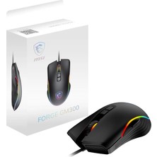 Ecovibe Msı Forge GM300 Siyah Kablolu Gaming (Oyuncu) Mouse