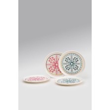 Ecovibe Porselen 4 Parça 15 cm Pasta Tabağı Chirpy