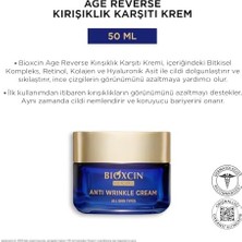Ecovibe Age Reverse Kırışıklık Karşıtı Gece Kremi 50 ml – Retinol, Kolajen, Hyaluronik Asit ve Bitkisel Kompleks Içerikli – Sıkılaştırıcı ve Dolgunlaştırıcı Etki
