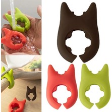 Ecovibe Silikon Kaşık Tutucu, Tava ve Tencere Için, Dayanıklı, Kaymaz, Kolay Temizlenir, 1 Adet