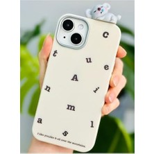 Ecovibe 14 Plus - 15 Plus ile Uyumlu Koala Tasarımlı Oyuncaklı Silikon Kılıf
