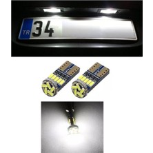 Nissan Qashqai J10 J11 LED Plaka Ampulü T10 W5, Parlak ve Dayanıklı Ürün