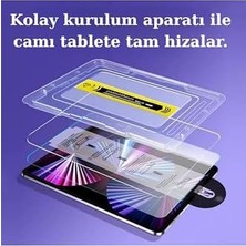 Ecovibe iPad 11.nesil A16 11INÇ/10.NESIL 10.9 Inç Uyumlu Kolay Kurulumlu Temperli Cam Ekran Koruyucu Kırılmaz Cam Korumalı Gönderim (Ipad 11.nesil A16 11INÇ/10.NESIL 10.9)