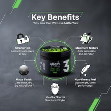 Ecovibe Mat ve Doğal Görünüm Sağlayan Saç Şekillendirici Wax 150 ml | Güçlü & Kalıcı Tutuş | Kadın ve Erkek Için Saç Şekillendirme Vaksı | Tüm Saç Tipleri