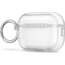 Ecovibe Ciel By Airpods Pro (2.nesil) ile Uyumlu Kılıf Clear Glitter - ACS05332