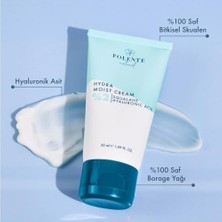 Ecovibe Polente Natural - Hydra Moıst Cream - Hyalüronik Asit & Skualen Içeren Nemlendirici Krem (50 Ml)