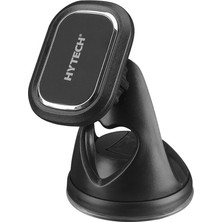 Ecovibe Hytech HY-XH43 Ayarlanabilir Vantuz + Izgara Aparatlı Siyah Mıknatıslı Araç Telefon Tutucu
