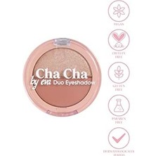 Ecovibe Duo Eyeshadow - Ikili Far Paleti, 101, 2 x 2.3 G -Gül / Tozlu